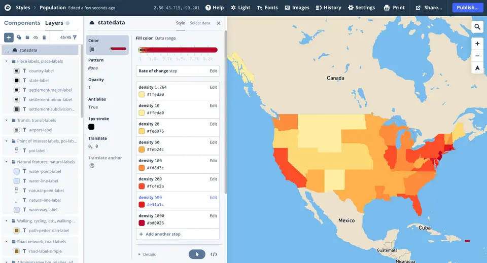 Mapbox Gl Js Choropleth Make A Choropleth Map, Part 1: Create A Style | Help | Mapbox