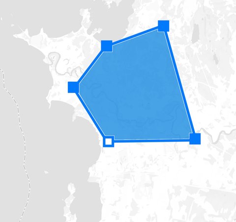 Example of a Polygon in GeoJSON