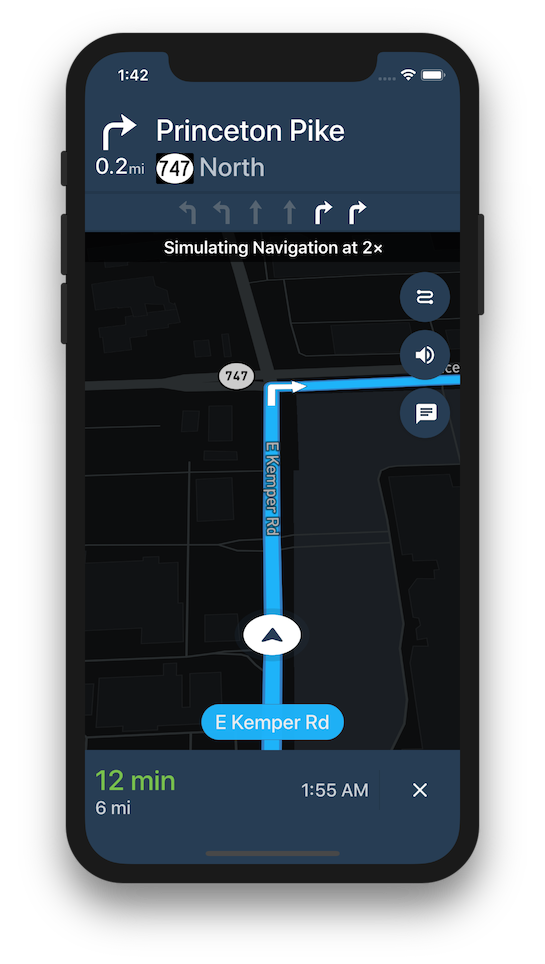 Mapbox Navigation SDK